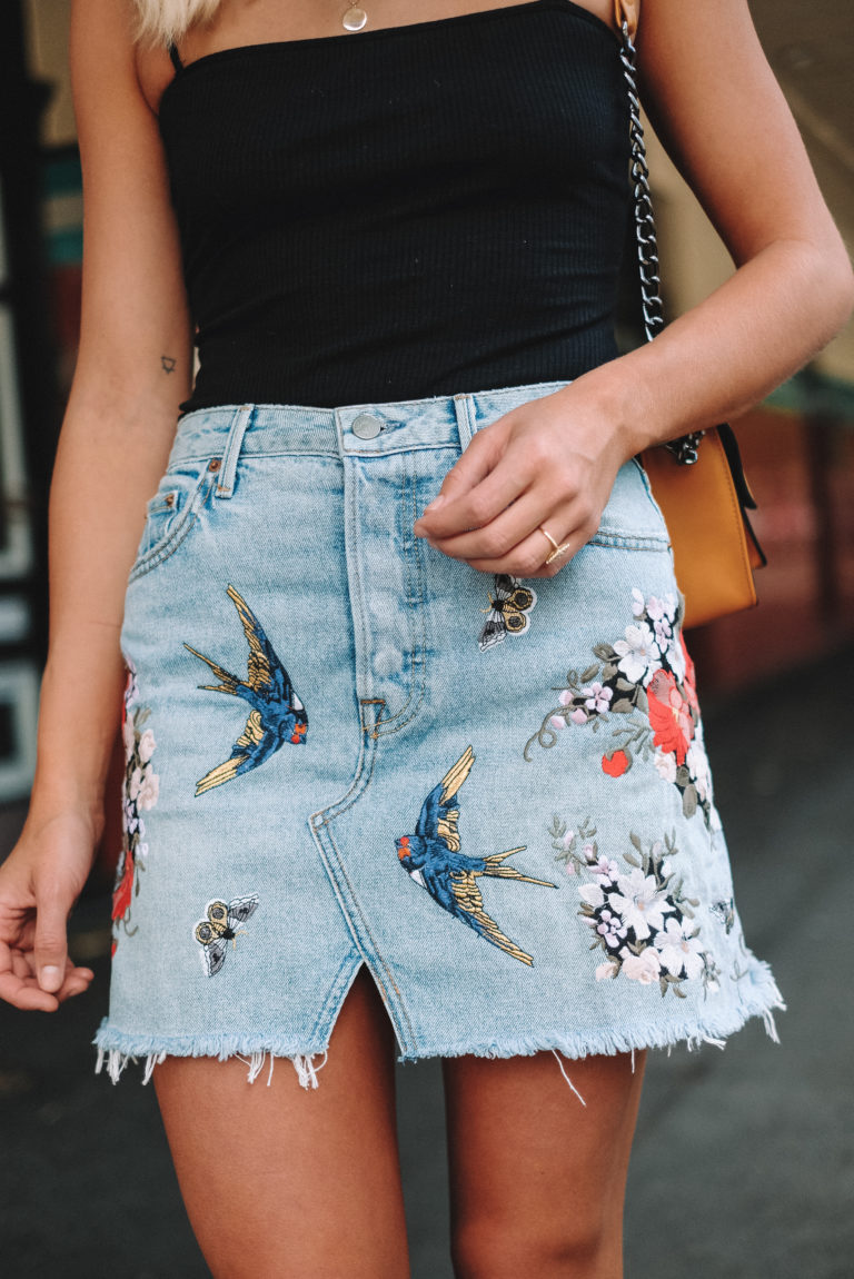 THE MUST-HAVE DENIM SKIRT FOR SUMMER. - tomgirl & threads